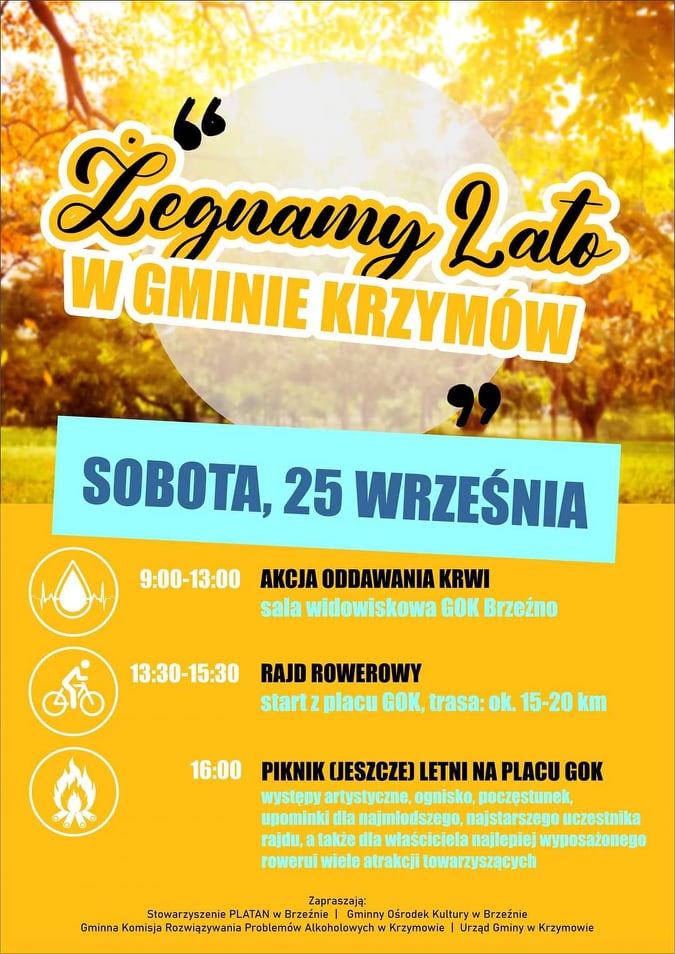 Żegnamy Lato w Gminie Krzymów