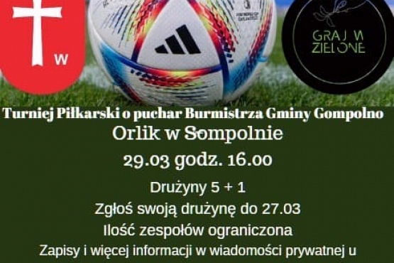 Turniej Piłkarski w Sompolnie