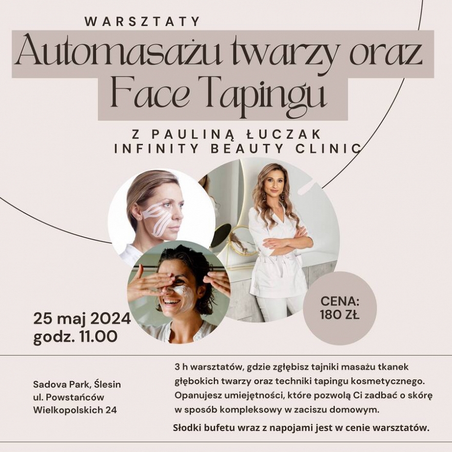 Warsztaty Automasażu Twarzy oraz Facetapingu