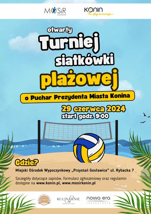 Otwarty Turniej Siatkówki Plażowej Par Mieszanych