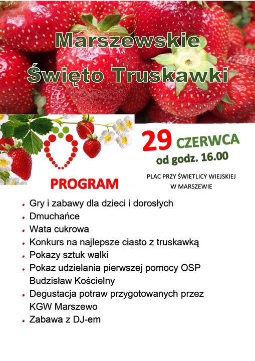 Marszewskie Święto Truskawki