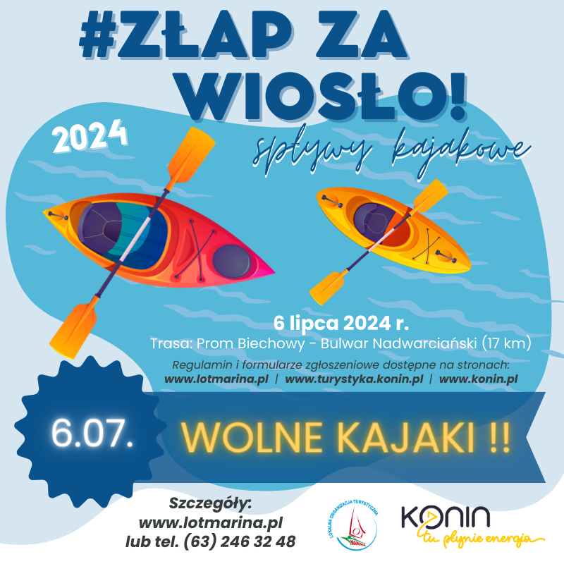 Splyw Kajakowy Złap za wiosło