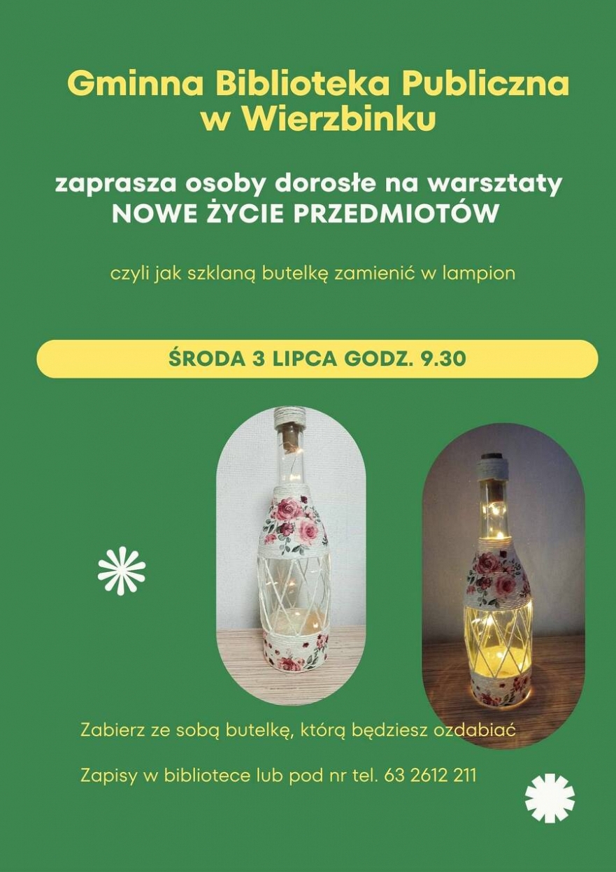 Nowe Życie Przedmiotów- Warsztaty