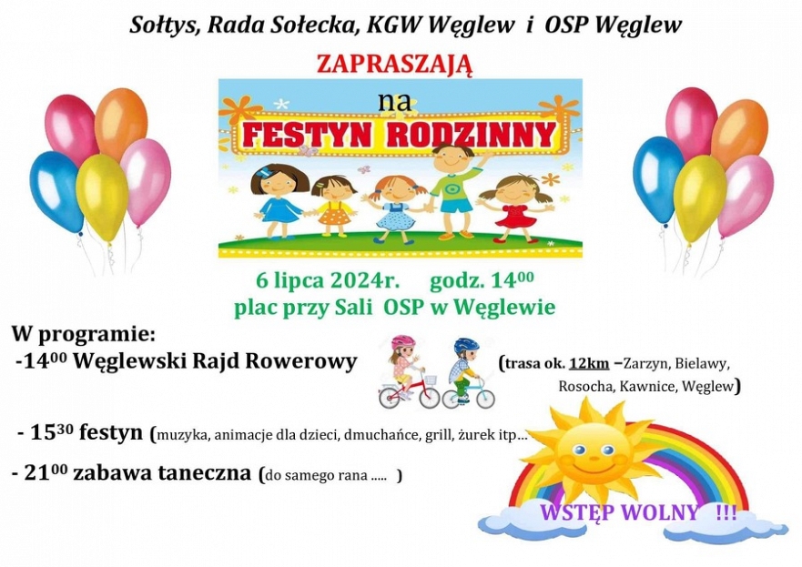 Festyn Rodzinny w Węglewie