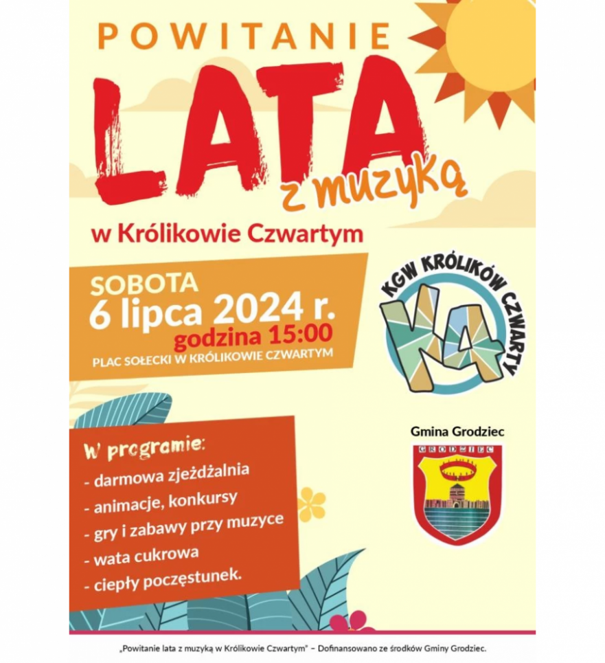 Powitanie Lata z Muzyką w Królikowie Czwartym