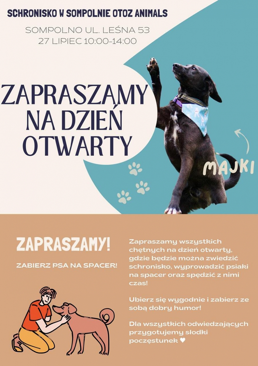 Dzień Otwarty w Schronisku w Sompolnie