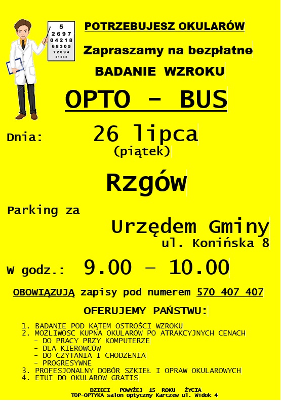 Bezpłatne Badanie Wzroku