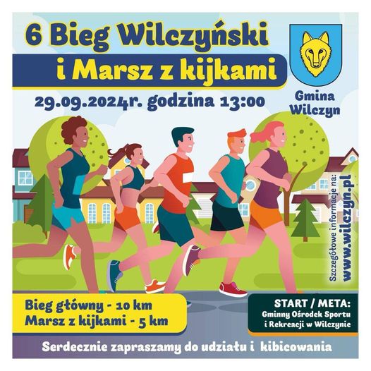 6.Bieg Wilczyński i Marsz z kijkami