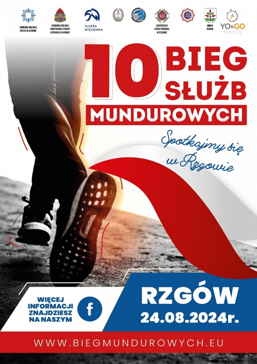 10 Bieg Służb Mundurowych w Rzgowie