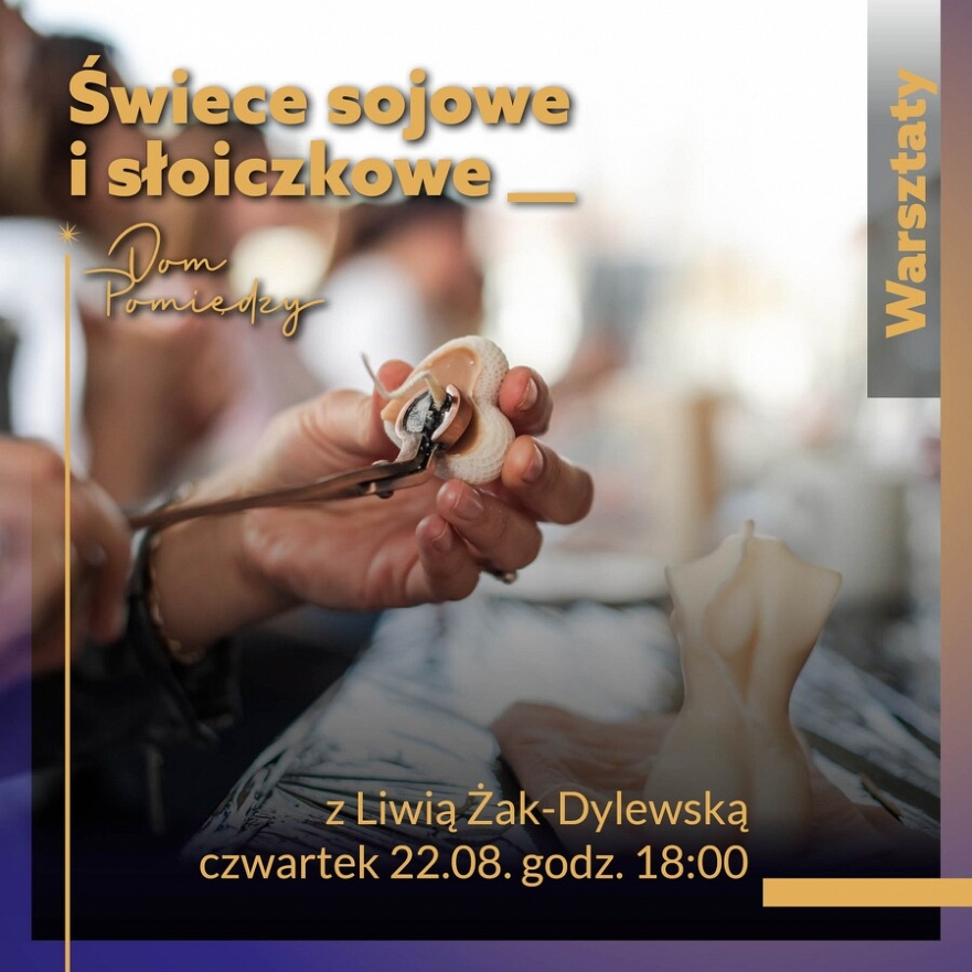 Świece sojowe i słoiczkowe