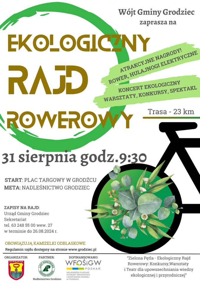 Ekologiczny Rajd Rowerowy