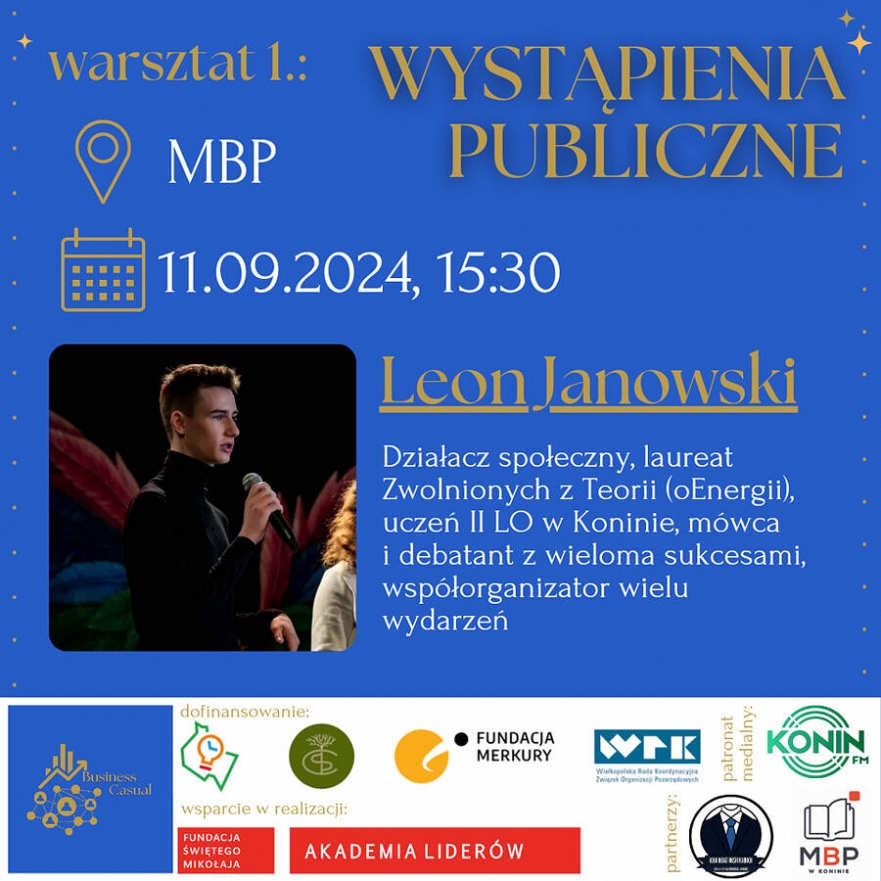 Warsztat: Wystąpienia Publiczne