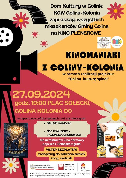 Kino plenerowe w Golinie