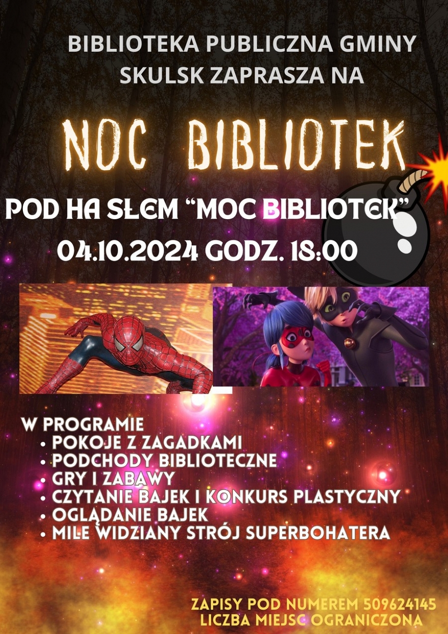 Noc Bibliotek w Skulsku