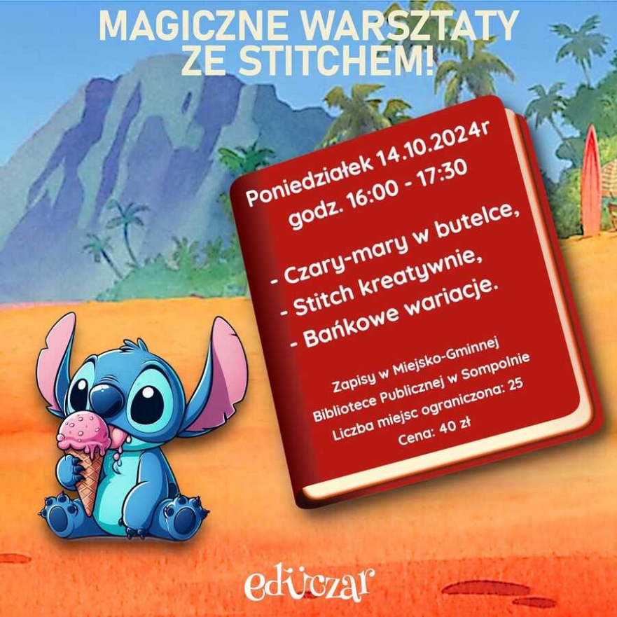 Magiczne warsztaty ze Stitchem