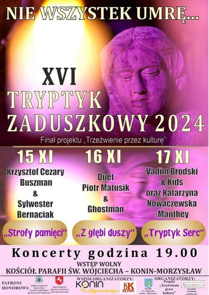 Tryptyk zaduszkowy- koncerty