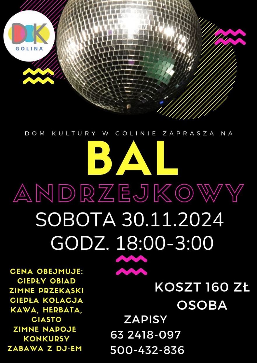 Bal Andrzejkowy w Golinie