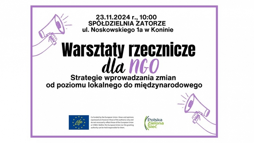 Warsztaty Rzecznicze dla NGO