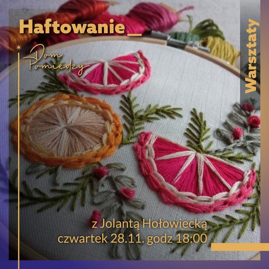 Warsztaty Haftowania