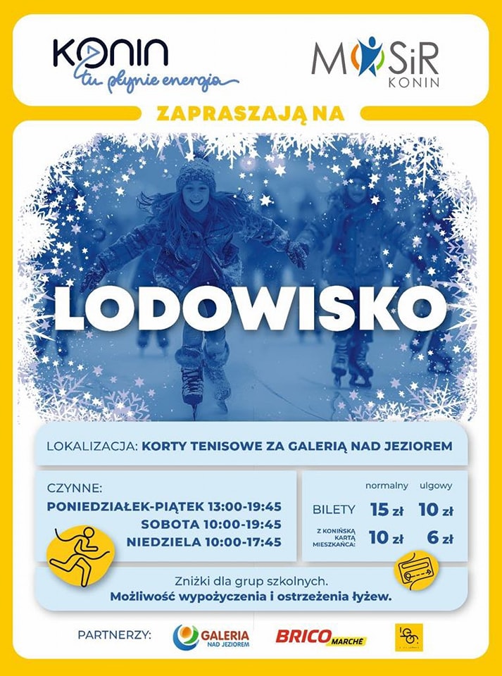 Lodowisko w Koninie