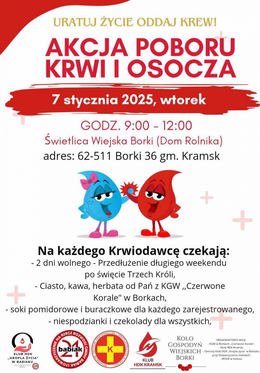 Oddaj krew lub osocze