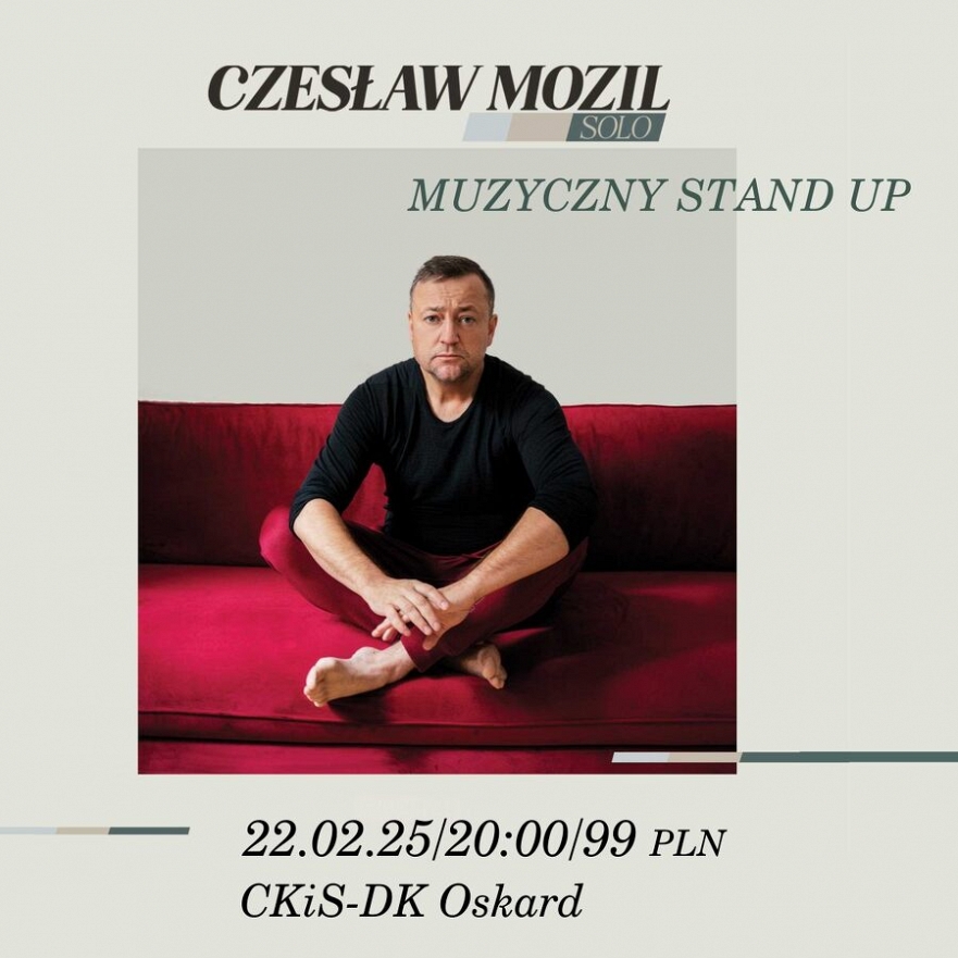 Czesław Mozil- muzyczny standup