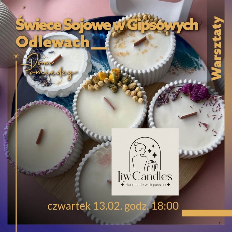 Warsztaty świec sojowych